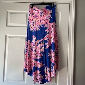 Lilly Pulitzer strapless dress